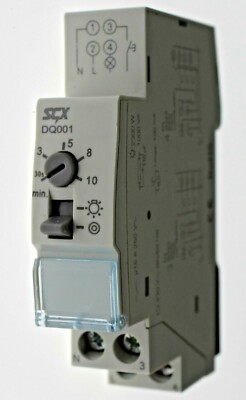 Temporizzatore Luce Scale 3 Funzioni 16A per impianti 3/4 fili TIPO 14