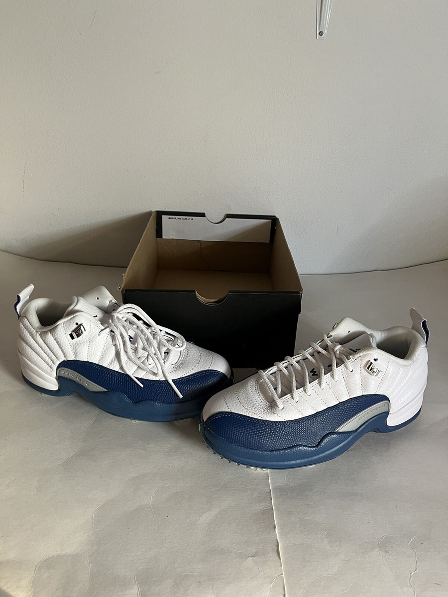 Nike Air Jordan XII 12 Low Golf French Blue White DH4120-101  display picture 2