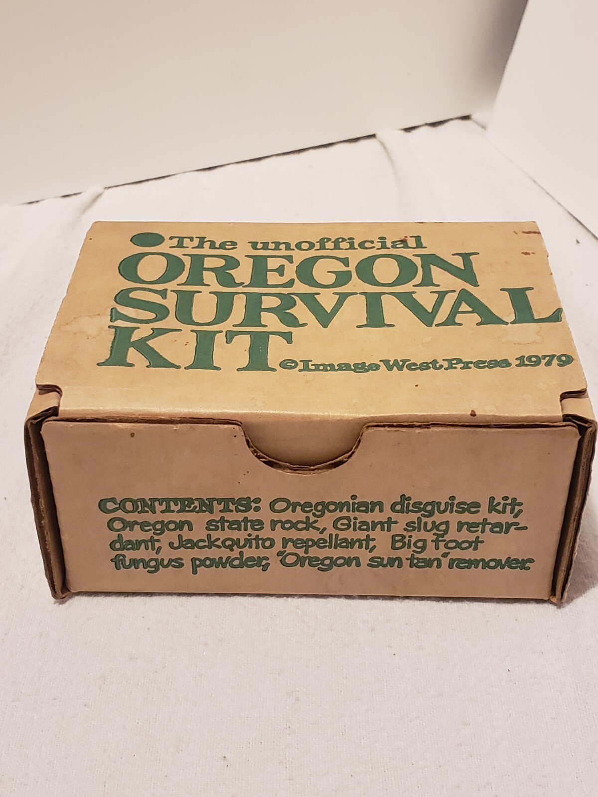 Vintage 1979 Unofficial Oregon Survival Kit Gag Gift eBay