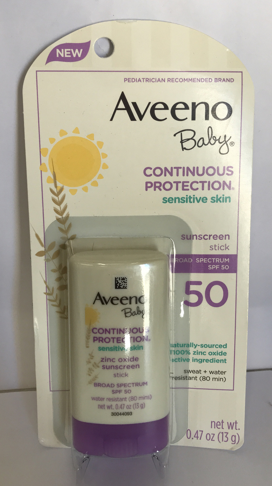 aveeno baby sunscreen stick