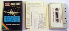 Sinclair ZX Spectrum 16K/48K Game - NIGHTFLITE - Hewson - Tested & Working image