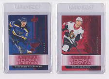 2019-20 UPPER DECK TRILOGY ROOKIE RENDITIONS RED PARALLEL /799 - DROP DOWN LIST
