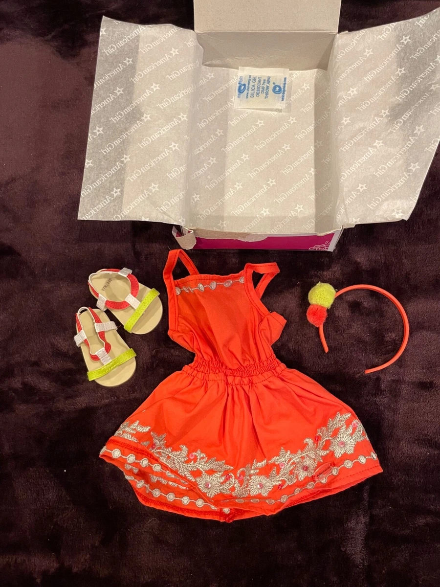 AMERICAN GIRL DOLL Sunny Day Dress Outfit Set NEW NIB Truly Me