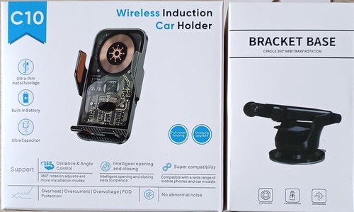 NUOVO Supporto telefono Universale da Auto Carica Wireless Apertura Automatica - Foto 7 di 7