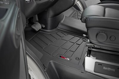 Rough Country Sure-Fit Floor Mats | Front | for Mercedes-Benz Sprinter Van 19-25
