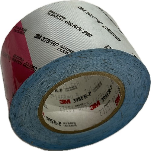 3M Flame Retardant Sealing Tape 398FRP White, 76 mm x 33 m, 3