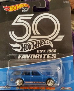 hot wheels datsun 510 wagon 50th