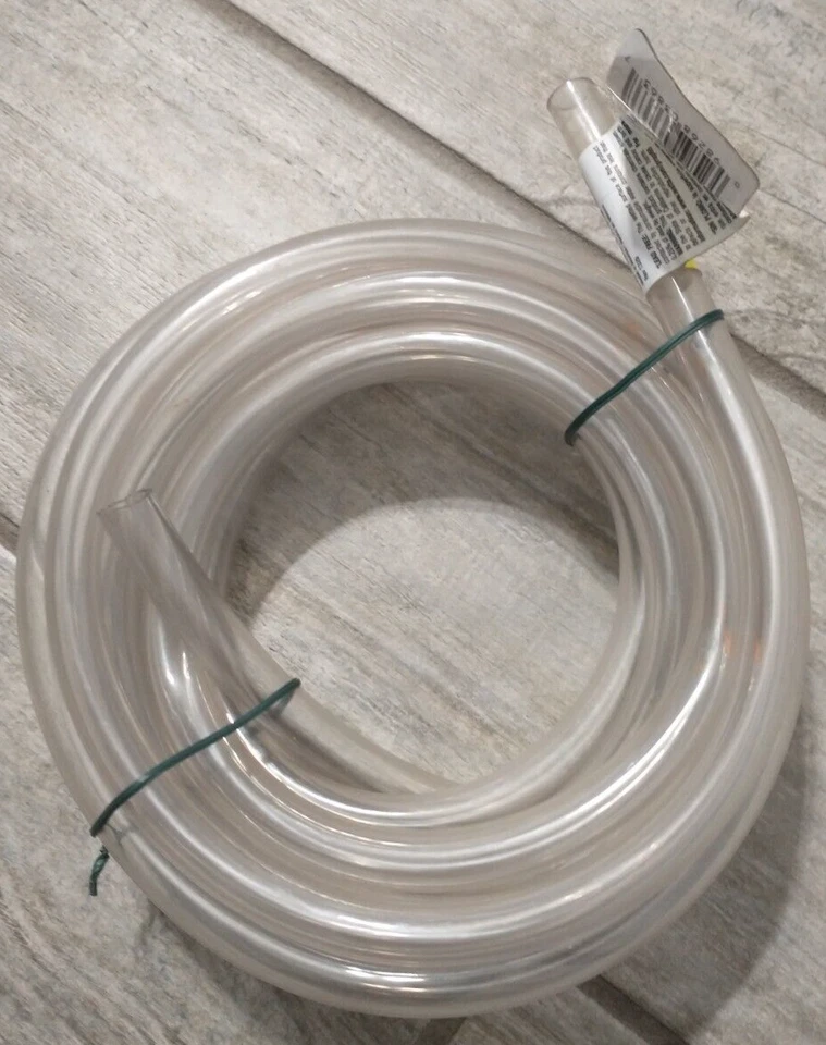 12' Long Watts Clear Vinyl Tubing 1/2" OD, 3/8" ID - Image 3 of 3