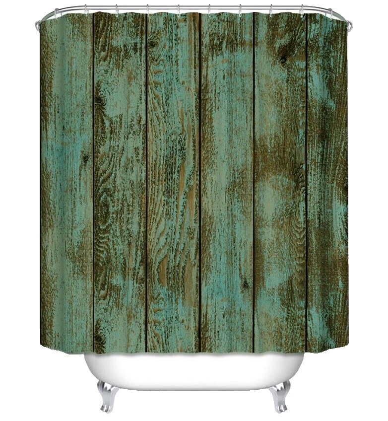 NOVEDAD cortinas de ducha de tela Rústico/primitivo