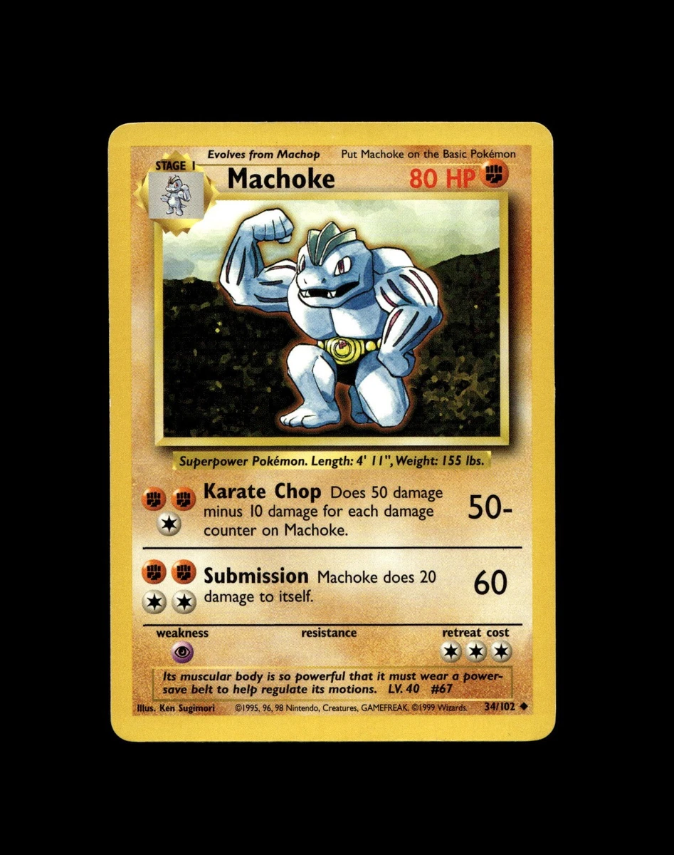 Machoke Pokémon TCG Cards for sale | eBay