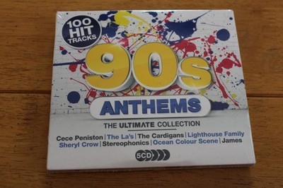 100 Hits 90s Anthems The Ultimate Collection 5CD Set Pop Rock Dance Hits New