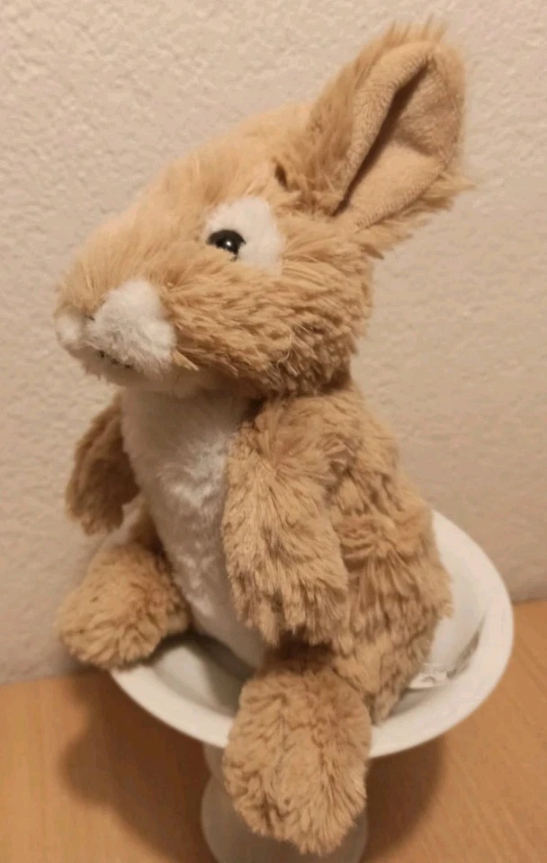 ORYXGREEN Toffifee Hase Kaninchen braun weiß Plüsch Stofftier Kuscheltier Ostern - Bild 3 von 4