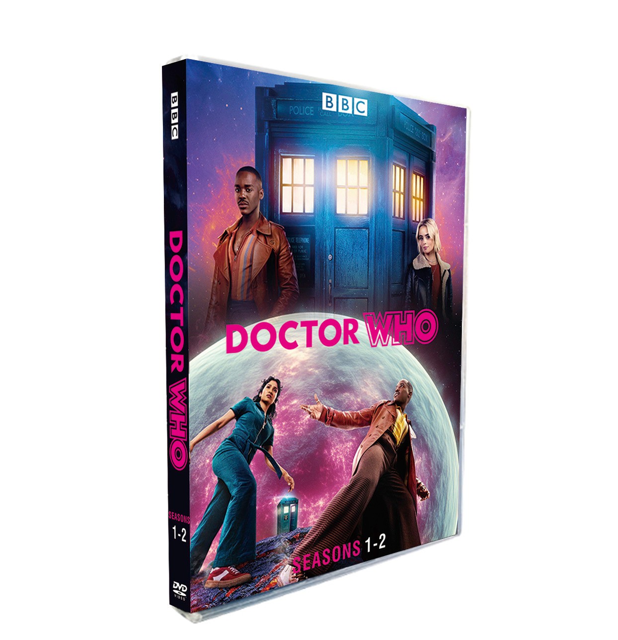 New Box Set Doctor Who Season 1-2: DVD 6-Disc English Fast Post