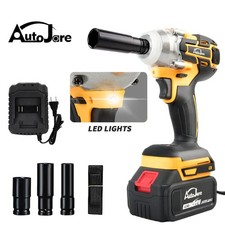 Electric Impact Wrench 12 Drive 20v Brushless 500n.m Torque Tool Kit Electric Impact Wrench 12 Drive 20v Brushless 500n.m Torque Tool Kit
