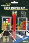 Car Fuse 25pc Car fuse set Orange 5A Red 10A Blue 15A Yellow 20A White 25A Green