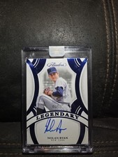 2025 Panini Flawless - Legendary Signatures Nolan Ryan #LS-NR Sapphire /15 (AU)