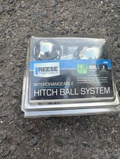 Reese Interchangeable Hitch Ball System 3 Pack 1-78 2 2-516 1 Shank New