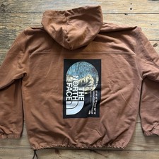 The North Face AXYS Coordinates Hoodie Men’s XL Half Dome Yosemite Stone Brown