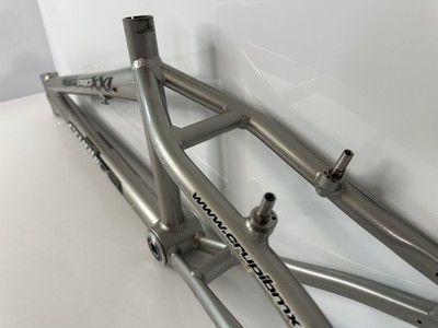 Vintage 2002 Crupi Pro XXL BMX Racing Frame 20” Silver USA HTF | eBay