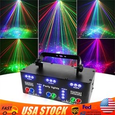 Proffessional DJ Lights 21 Lens RGB UV Disco Strobe Stage Lighting With Remote