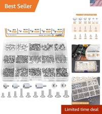 M.2 SSD Screw Kit M.2 SSD Mounting Screws Motherboard Standoffs M.2 M2.5 M3 N...