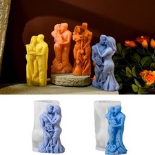 Candle Molds Aromatherapy Candle Soap Silicone Mold Craft Reusable Gift Reusable
