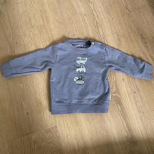 Staccato Baby Pullover, Gr. 68, Blau,  Baufah...
