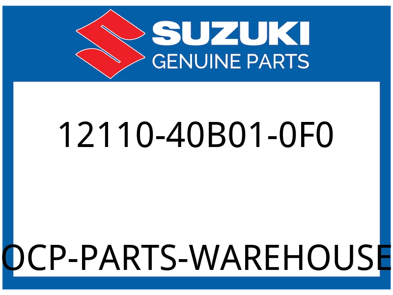 Suzuki OEM Part 12110-40B01-0F0 PISTON