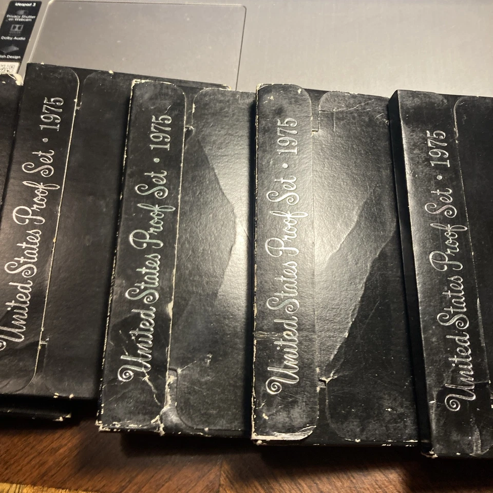 7-1975 Clad Proof Set U.S. Mint Original Government Packaging! 7 Sets! - Image 2 of 3