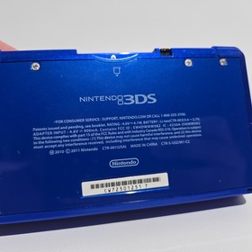 Nintendo 3DS Cobalt Blue Luigi Edition Handheld Console System CTR-001 Tested