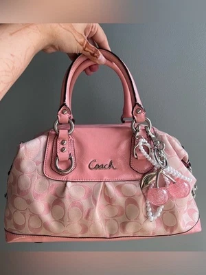 Coach Ashley Signature Sateen Satchel for sale | eBay