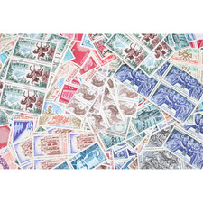 LOT DE 500 TIMBRES FRANCE NEUFS AFFRANCHISSEMENT 0,40 FRANCS, SOUS FACIALE