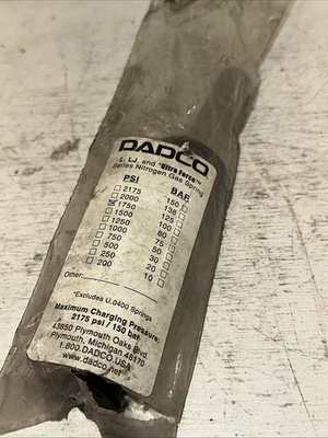 #ad New Dadco L300063TO Nitrogen Gas Spring 1750 PSI CE06326507 $58.80