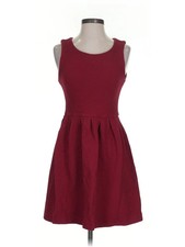 Ganni Women Red Casual Dress S