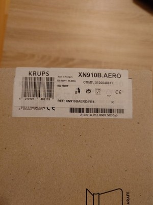 Krups XN 910B Nespresso Vertuo Next Kapselmaschine Kaffeemaschine