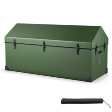 Costway Waterproof Outdoor Storage Box 658L Outdoor Tarpaulin Deck Box