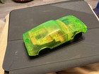 Vintage Japan Tin Litho Translucent Green Skeleton Car Ford Mustang Friction Toy — photo 10