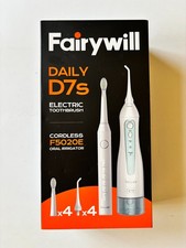 Fairywill Daily D7S Electric Toothbrush and Cordless F5020E Oral Irrigator
