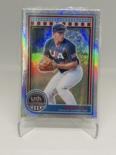 2025 Panini Stars and Stripes Daniel Cuvet #53 USA Baseball Collegiate Team