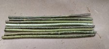 8 x 50cm , 15mm Thick Natural Hazel  Branches Stick blanks wands Drum sticks