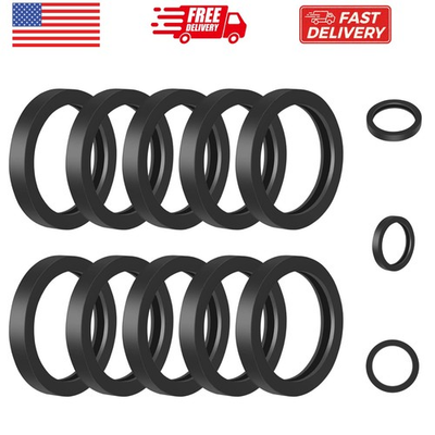 #ad 10Pcs Replacement Gas Gaskets Gas Can Spout Gaskets Fuel Washer Seals Rubber ... $9.98