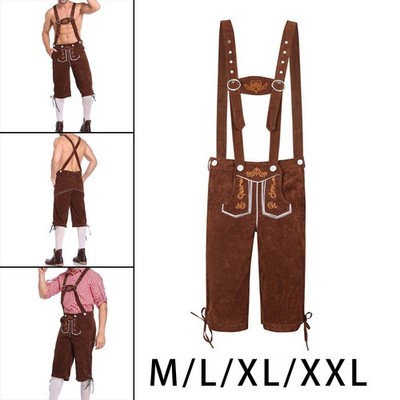 Herren Bayerischer Kerl Kostüm Deutsch Bier Kostüm Männer Outfit Erwachsene Lustig