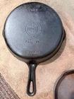 Griswold No. 6 Cast Iron Skillet Large Block Logo Erie PA 699 Vintage Fry Pan