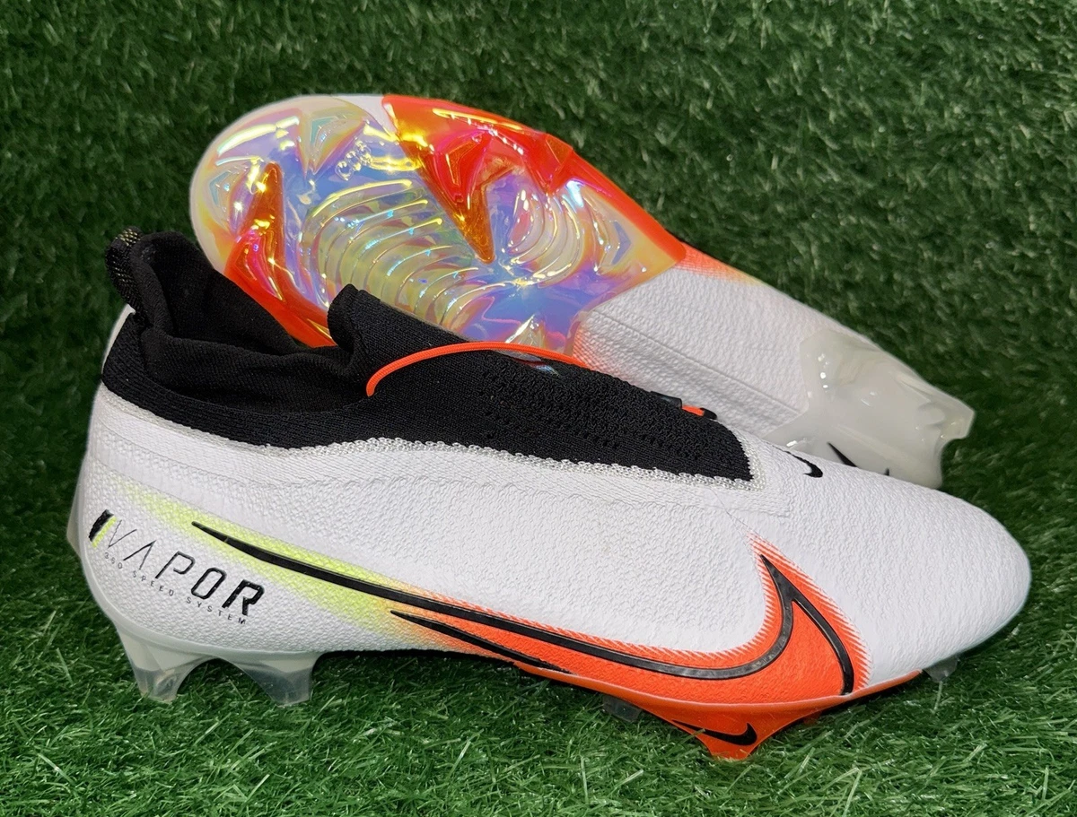 Nike Vapor Edge Pro 360 White Hyper Crimson Football Cleats CN7098-100 Sz 13 Nike Vapor Edge Pro 360 2  main image 3