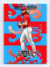 #132 2025 Panini Crusade BLUE [ Rhett Lowder 106/199 Cincinnati Reds