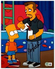 Kevin Dillon The Simpsons Entourage Hand Signed 8x10 Photo Beckett