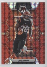 2023 Panini Mosaic Red Mosaic Prizm Joe Mixon #41 11x6