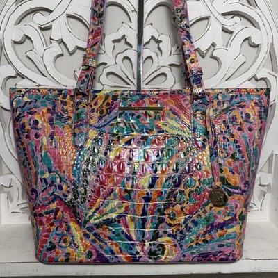 Brahmin Medium Asher Tote Rainbow Reef Melbourne Leather