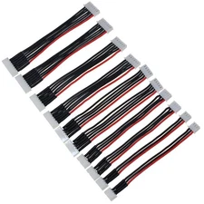 SoloGood 10PCS JST-XH 2S/ 3S/ 4S/ 5S/ 6S Battery Balance Plug Extension Lead ...