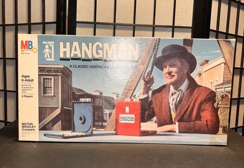 VINTAGE 1976 HANGMAN / MILTON BRADLEY / COMPLETE GAME / NEW CONDITION